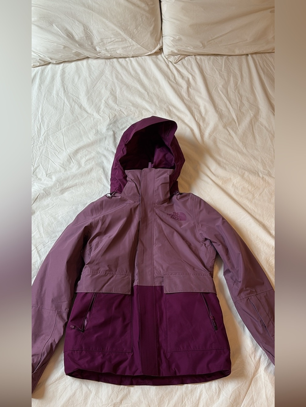 NWT The North Face Women's Two-Tone Purple Matching Ski Set